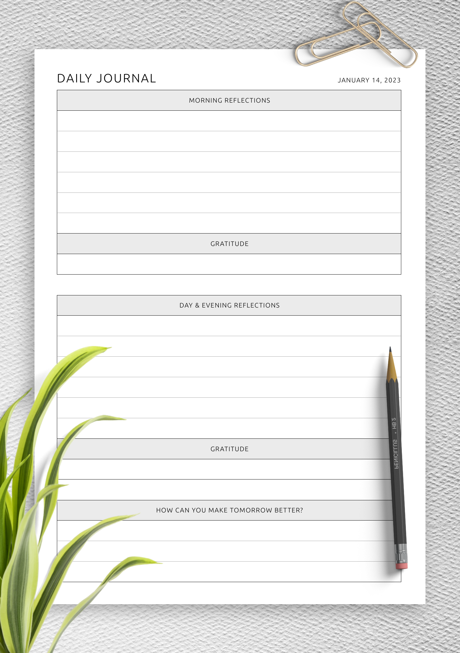 Blank Business Card Template Mockup