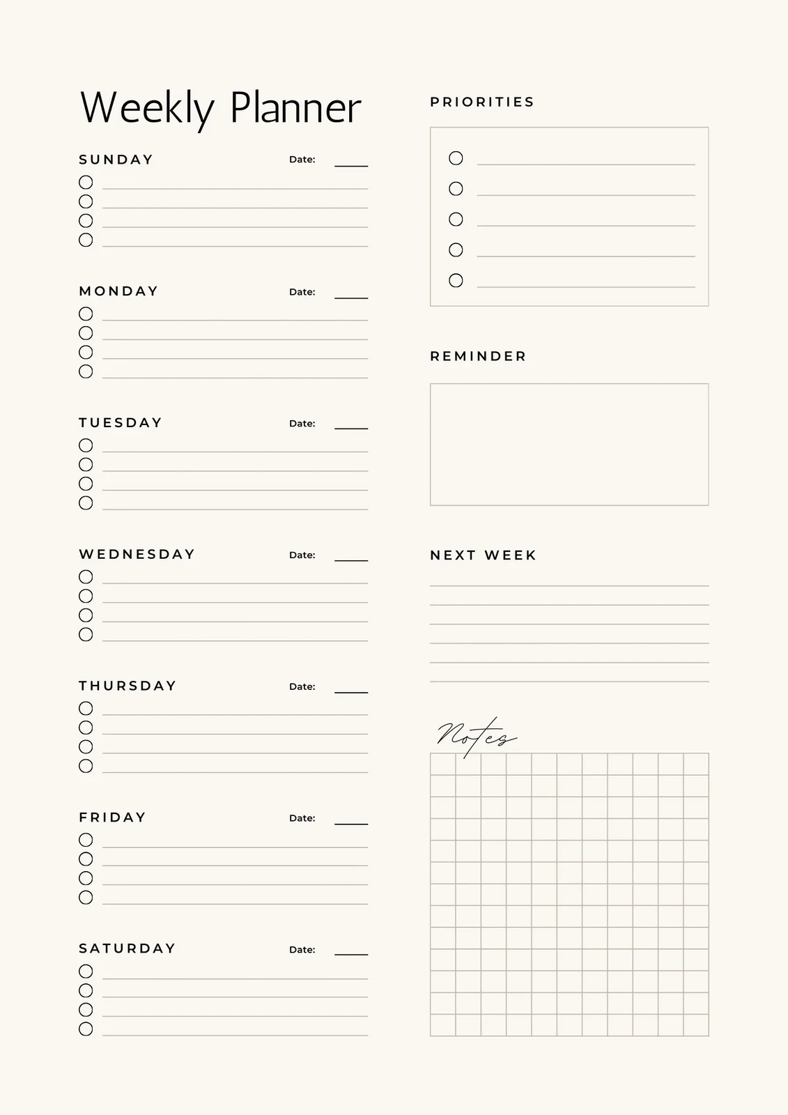 Printable Plant Life Cycle