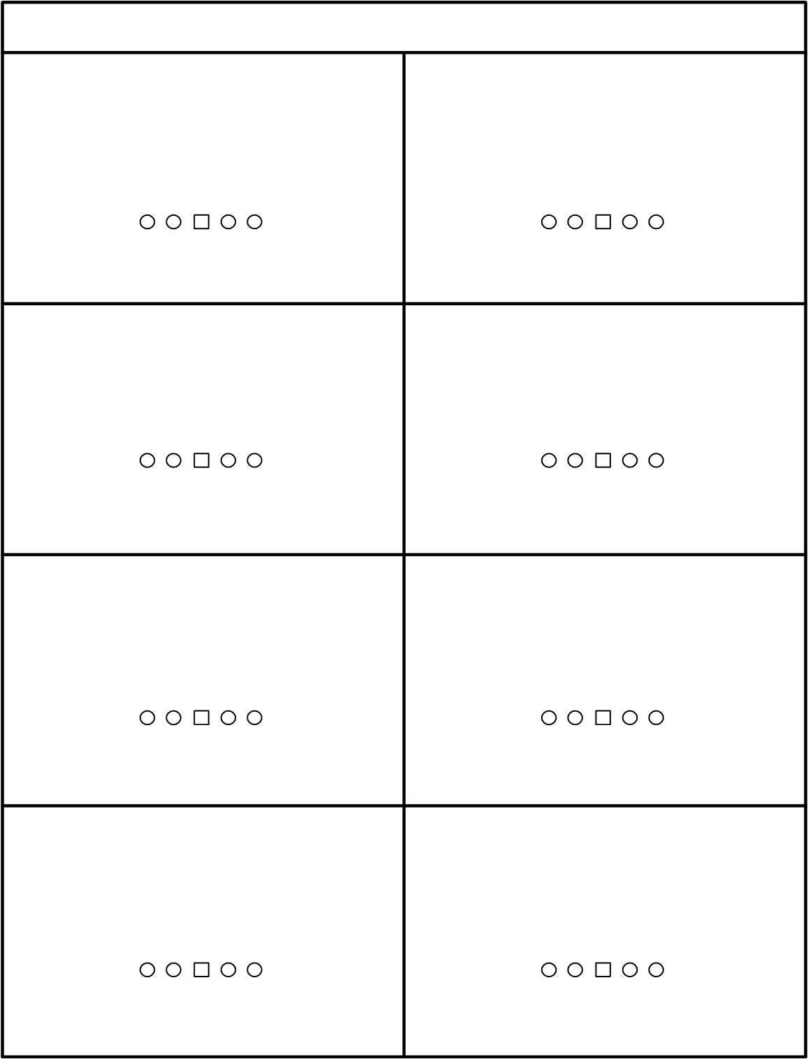 Free Printable Concept Map Template